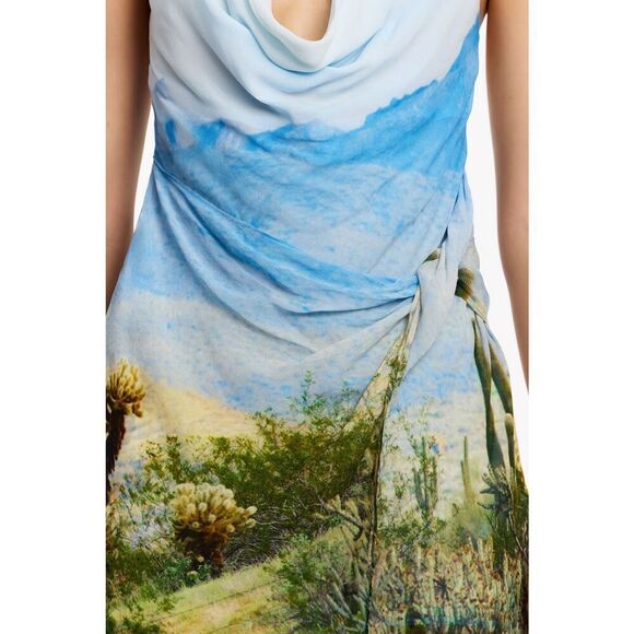 Significant Other Kyra Halter Mini Dress in Arizona Print Summer Sz 4 NWT$395 - Picture 4 of 7